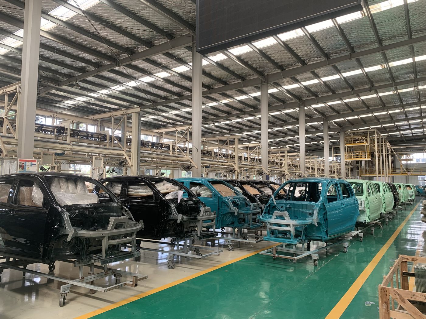Rideence NEV industrial facility