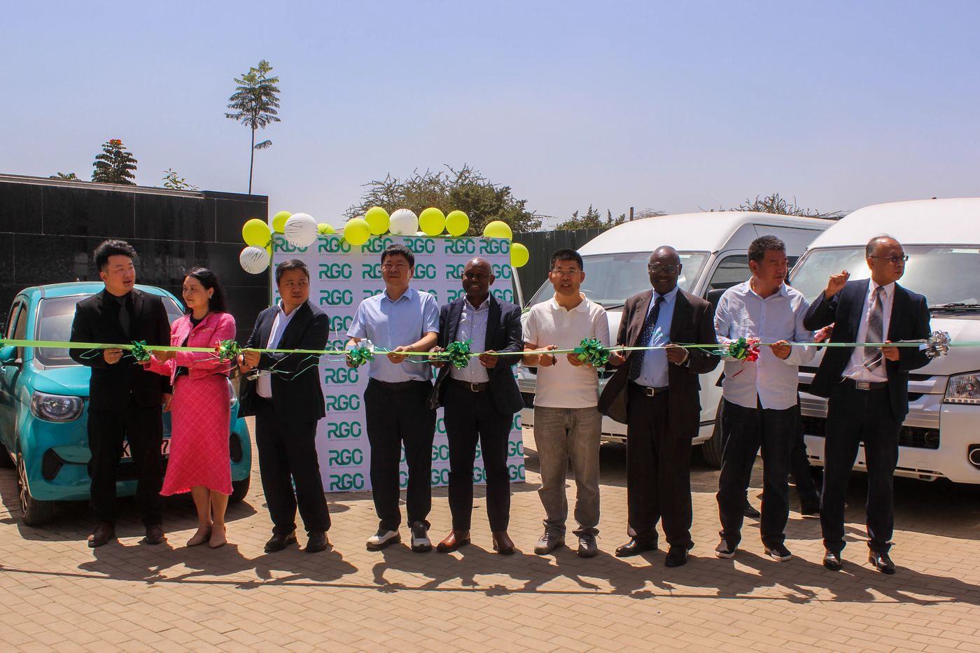 Rideence fleet launch ceremony in Nairobi